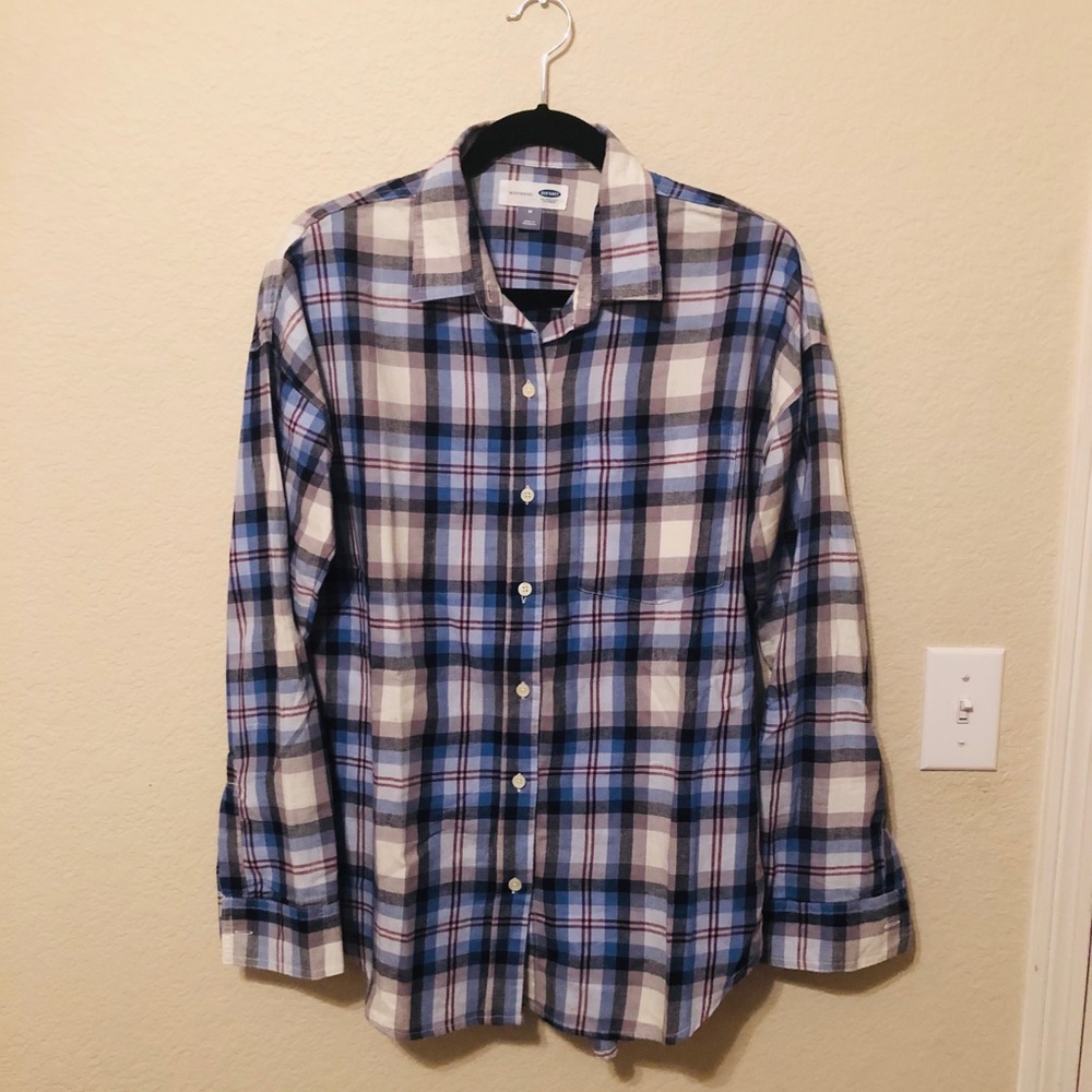 🌟Old Navy Women’s “Boyfriend” Flannel🌟
